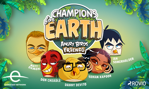 Angry Birds Get Angry About Climate Change In Angry Birds Friends Champions For Earth The 
